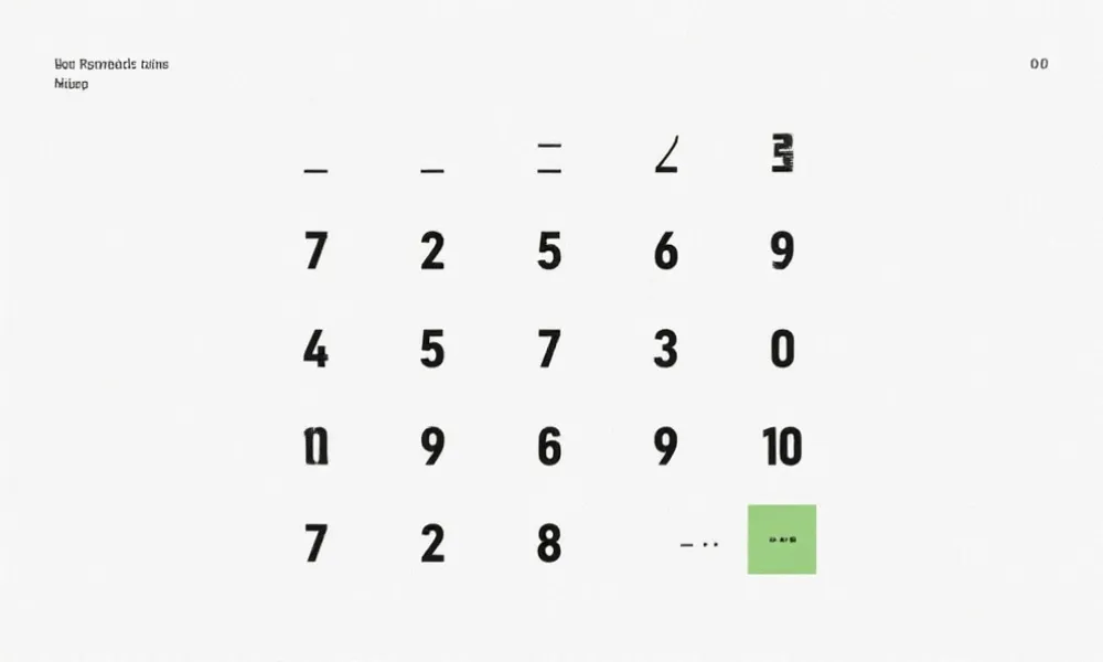 号码展示示意图